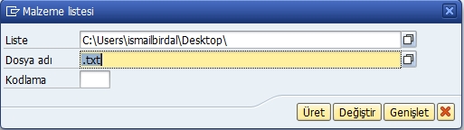 LIST_CONVERT_TO_DAT parametresi
